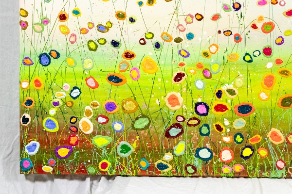 MURAVYEVA Yulia - Green summer flowers